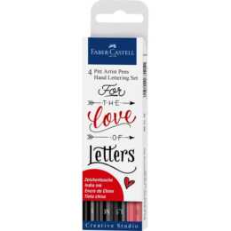 FABER-CASTELL Artist Pen Handlettering, 4 Stk.