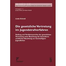 Die gesetzliche Vertretung im Jugendstrafverfahren