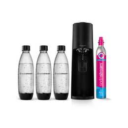 SODASTREAM Terra Black & Fuse Black Bundle (60 l, Noir)