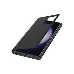 SAMSUNG Flipcover Smart View Wallet Case (Galaxy S23 Ultra, Schwarz)