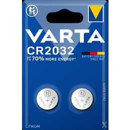 VARTA Batterie (CR2032, 2 Stück)