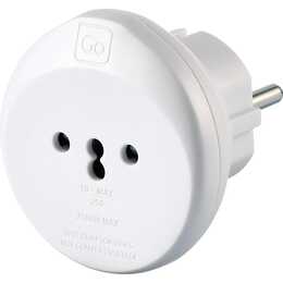 GO TRAVEL Reiseadapter Swiss-EU (Europa)