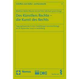 Des Künstlers Rechte - die Kunst des Rechts