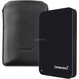 INTENSO Memory Drive (USB Typ-A, 1000 GB, Schwarz)