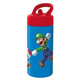 AMSCAN Gourde enfants Super Mario (0.41 l, Bleu, Rouge)