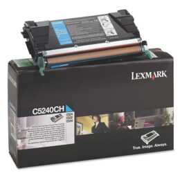 LEXMARK 00C5240CH  (Einzeltoner, Cyan)