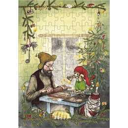 VERLAG FRIEDRICH OETINGER Pettersson und Findus feiern Weihnachten Puzzle (100 Teile)