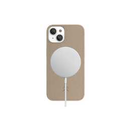 WOODCESSORIES Backcover (iPhone 14 Plus, iPhone 14, Braun, Taupe, Graubraun)