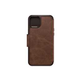 OTTERBOX Flipcover MagSafe Strada (iPhone 15 Plus, Braun)