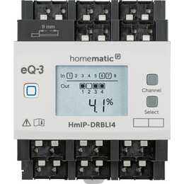 HOMEMATIC Schaltaktor HMIP-DRBLI4