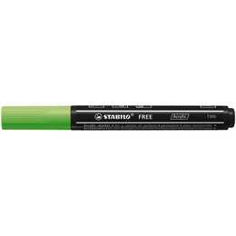 STABILO Pennarello acrilico Free Acrylic T300 (Verde chiaro, 1 pezzo)