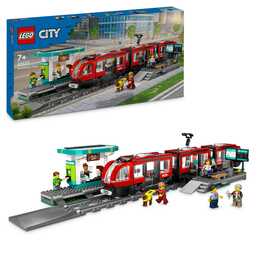 LEGO City Strassenbahn mit Haltestelle (60423)