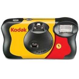 KODAK Fun Saver Flash 27+12 (Black, Jaune)