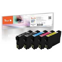 PEACH PI200-995 (Giallo, Nero, Magenta, Cyan, Multipack)