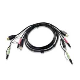 ATEN TECHNOLOGY KVM-Switch Kabel 2L-7D02UH