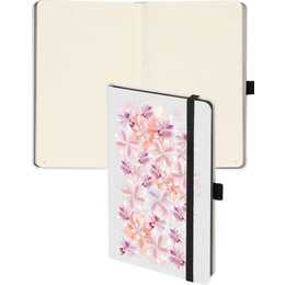 BIELLA Carnets Kompagnon WhiteTrend (12.5 cm x 19.5 cm, Pointé)