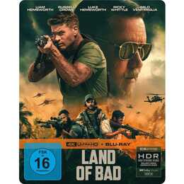 Land of Bad (4K Ultra HD, Steelbook, DE, EN)