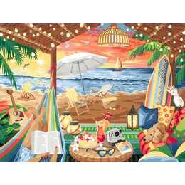 RAVENSBURGER CreArt - Cozy Cabana