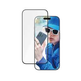 PANZERGLASS Vetro protettivo da schermo Ultra Wide Fit Ceramic (iPhone 16 Pro, 1 pezzo)