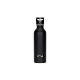 KOOR Sportflasche Nero (1 l, Schwarz)