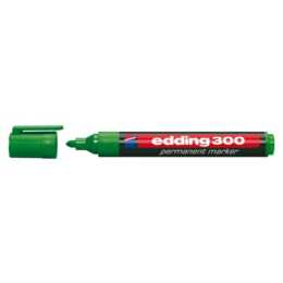 EDDING Pennarello indelebile (Verde, 1 pezzo)