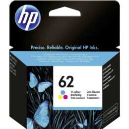 HP 62 (Jaune, Magenta, Cyan, 1 pièce)