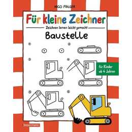 Für kleine Zeichner - Baustelle