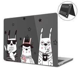 EG Hardcase (Macbook Air 15" M3 2024, Kunst, Transparent)