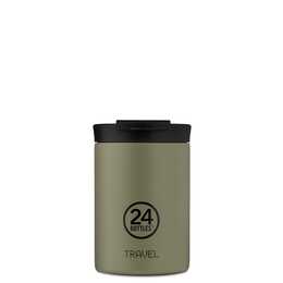 24BOTTLES Thermobecher Travel (0.35 l, Grün)