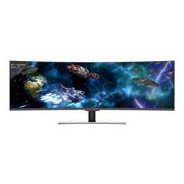 LC POWER LC-M49-DFHD-144-C-Q (49", 3840 x 1080, Schwarz)