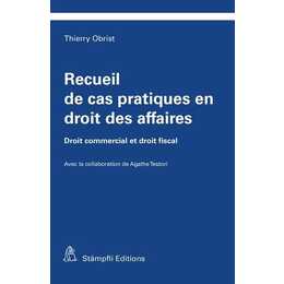 Recueil de cas pratiques en droit des affaires