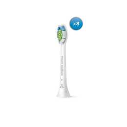 PHILIPS Zahnbürstenkopf W2 Optimal White (Mittel, 8 Stück)