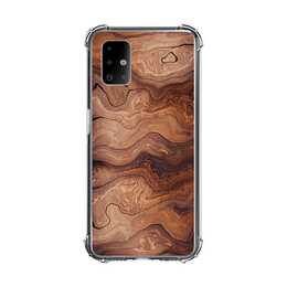 EG Backcover (Galaxy A31, Marrone)