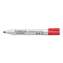 STAEDTLER Marqueur pour tableaux blancs (Rouge, 1 pièce)