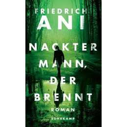 Nackter Mann, der brennt