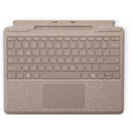 MICROSOFT Surface Pro Tastiera con penna (13”, Surface Pro 11, Surface Pro 9, Surface Pro 10, Surface Pro 8, Sand)