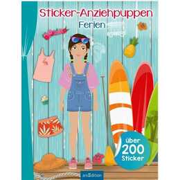 Sticker-Anziehpuppen - Ferien