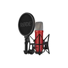 RØDE NT1 Sigature Handmikrofon (Schwarz, Rot)