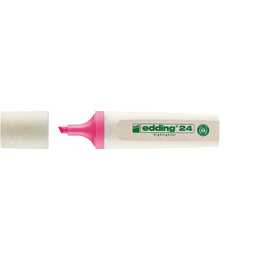 EDDING Surligneur 24 EcoLine (Rose, 1 pièce)