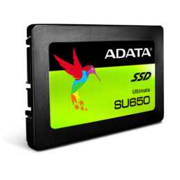 ADATA Ultimate SU650 (SATA-III, 120 GB, Noir, Vert)