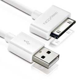 DELEYCON Cavo USB (USB Typ A, 30 Pin, 1 m)