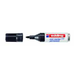 EDDING Pennarello indelebile Mini Marker (Nero, 1 pezzo)