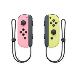 NINTENDO Joy-Con Duo Controller (Pastellrosa, Pastellgelb)