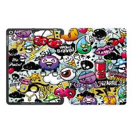 EG MTT Coque pour Apple iPad 10.2" 2019 - Graffiti