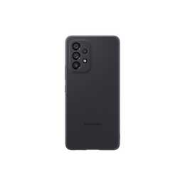 SAMSUNG Backcover Silicone (Galaxy A53 5G, Noir)