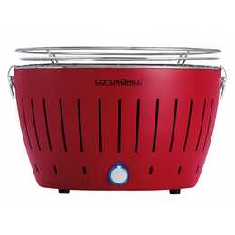 LOTUSGRILL Original Gril à charbon de bois (Rouge)