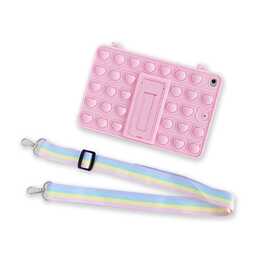 EG Housse pour Apple iPad 10,2 pouces (2019-2020) 7/8ème génération - rose - Bubble Wrap