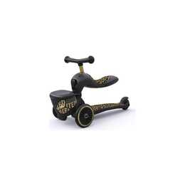 SCOOT AND RIDE Scooter Highway Kick 1 (Schwarz, Gold)