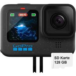 GOPRO HERO12 Black + 128 GB microSD (5312 x 2988, Nero)