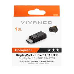 VIVANCO CA DH 11 Adaptateur vidéo (HDMI A)